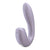 Satisfyer - Sunray Clitoral Air G Spot Dual Stimulator (Lilac) -  Clit Massager (Vibration) Rechargeable  Durio.sg
