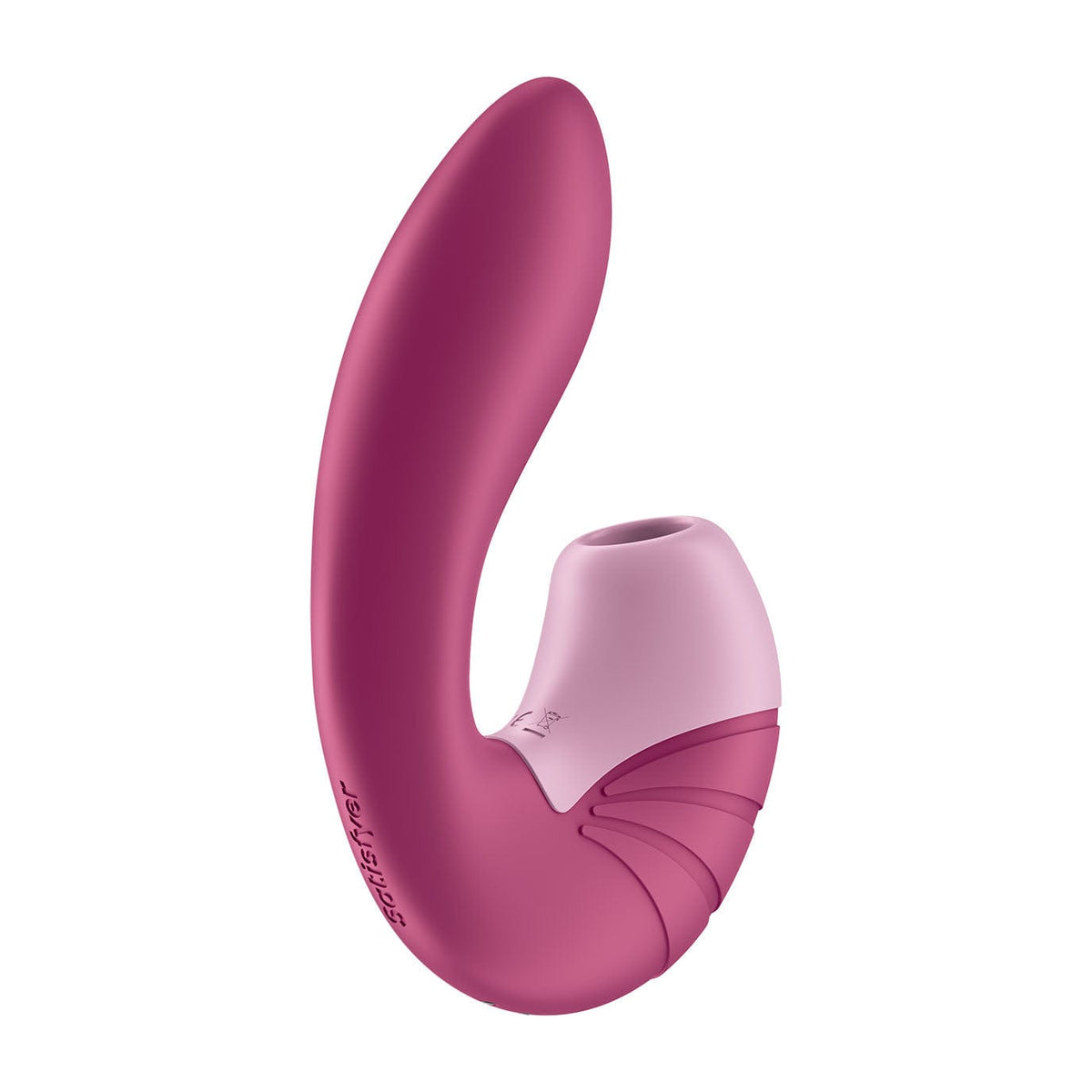 Satisfyer - Supernova Clitoral Air G Spot Dual Stimulator (Berry) -  Clit Massager (Vibration) Rechargeable  Durio.sg