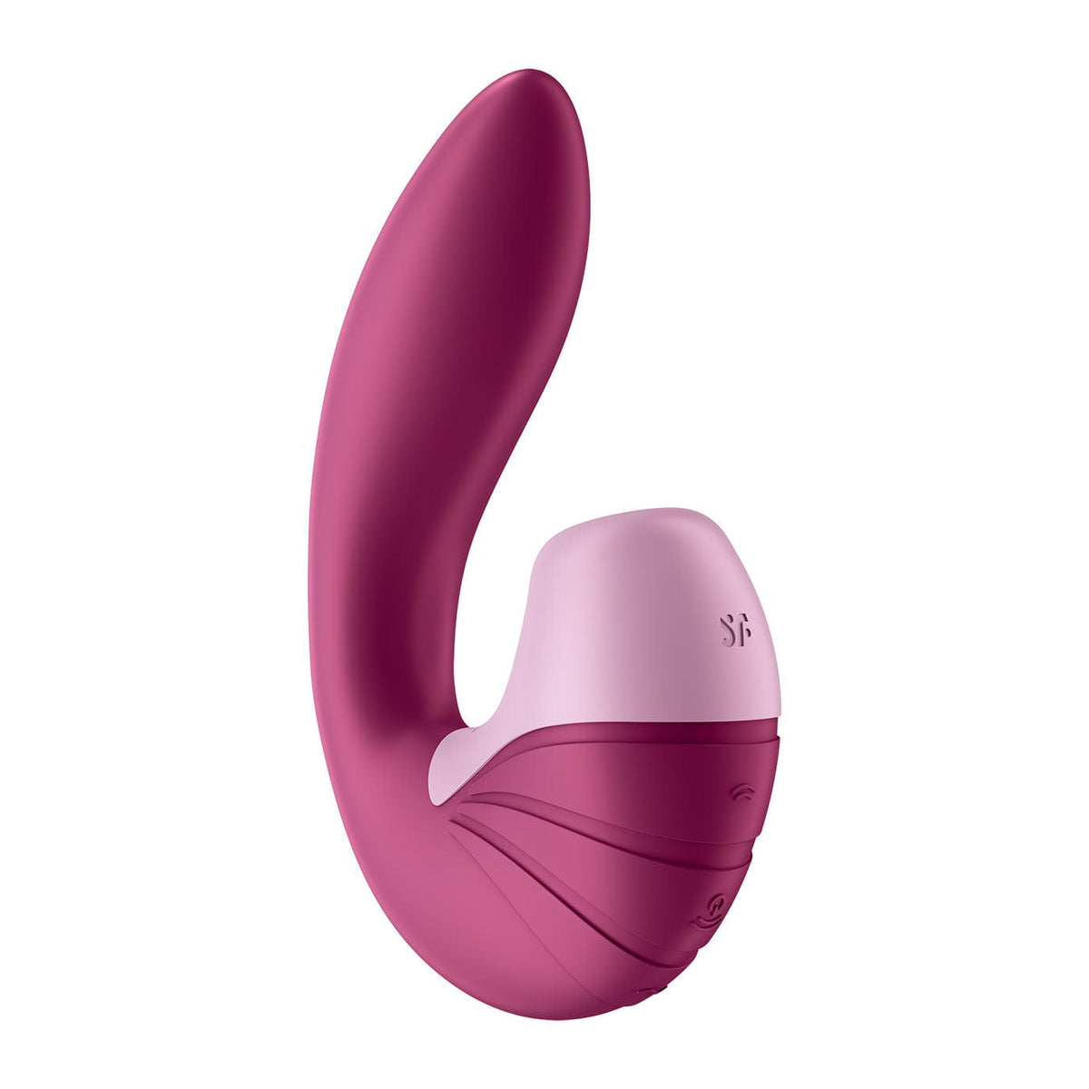 Satisfyer - Supernova Clitoral Air G Spot Dual Stimulator (Berry) -  Clit Massager (Vibration) Rechargeable  Durio.sg