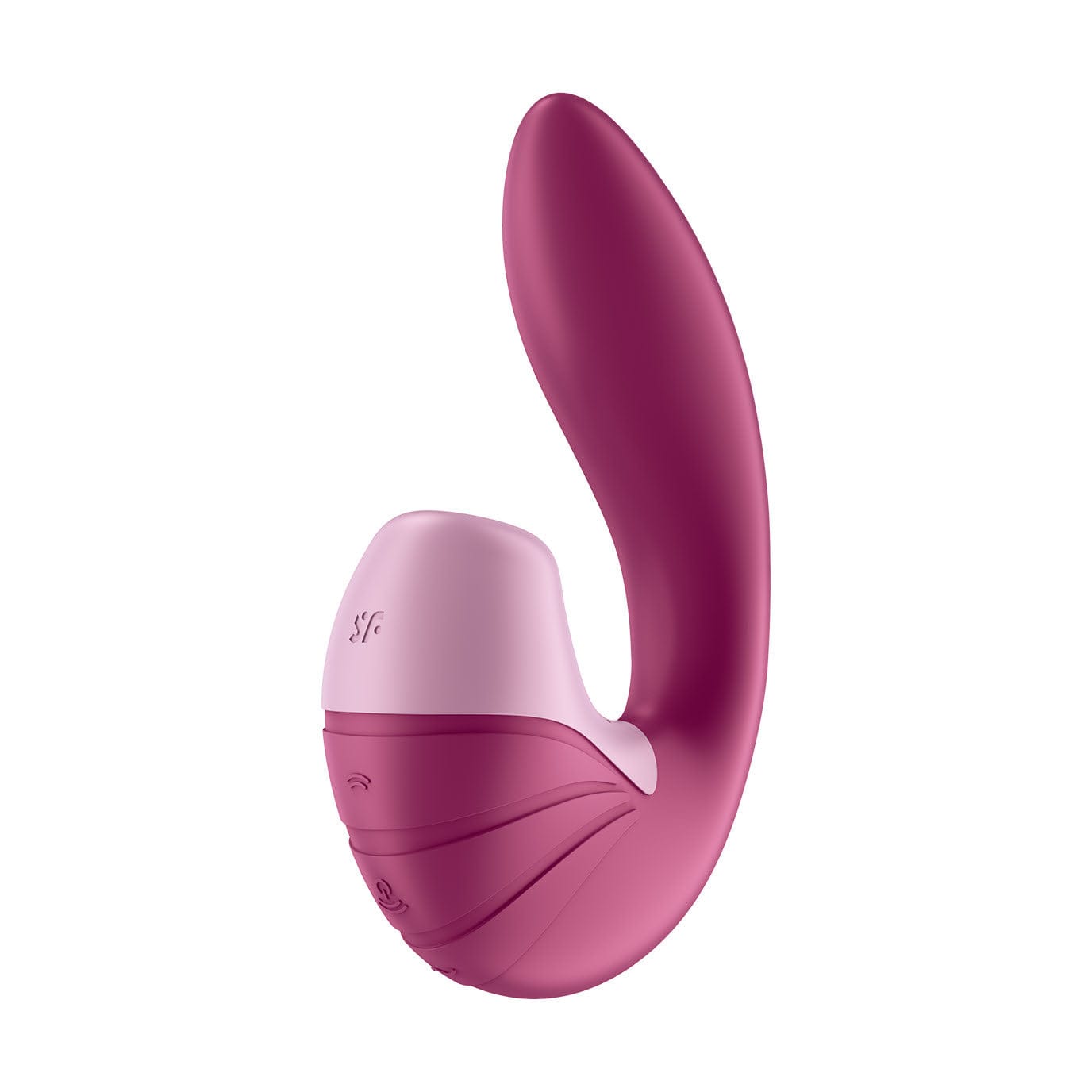 Satisfyer - Supernova Clitoral Air G Spot Dual Stimulator (Berry) -  Clit Massager (Vibration) Rechargeable  Durio.sg