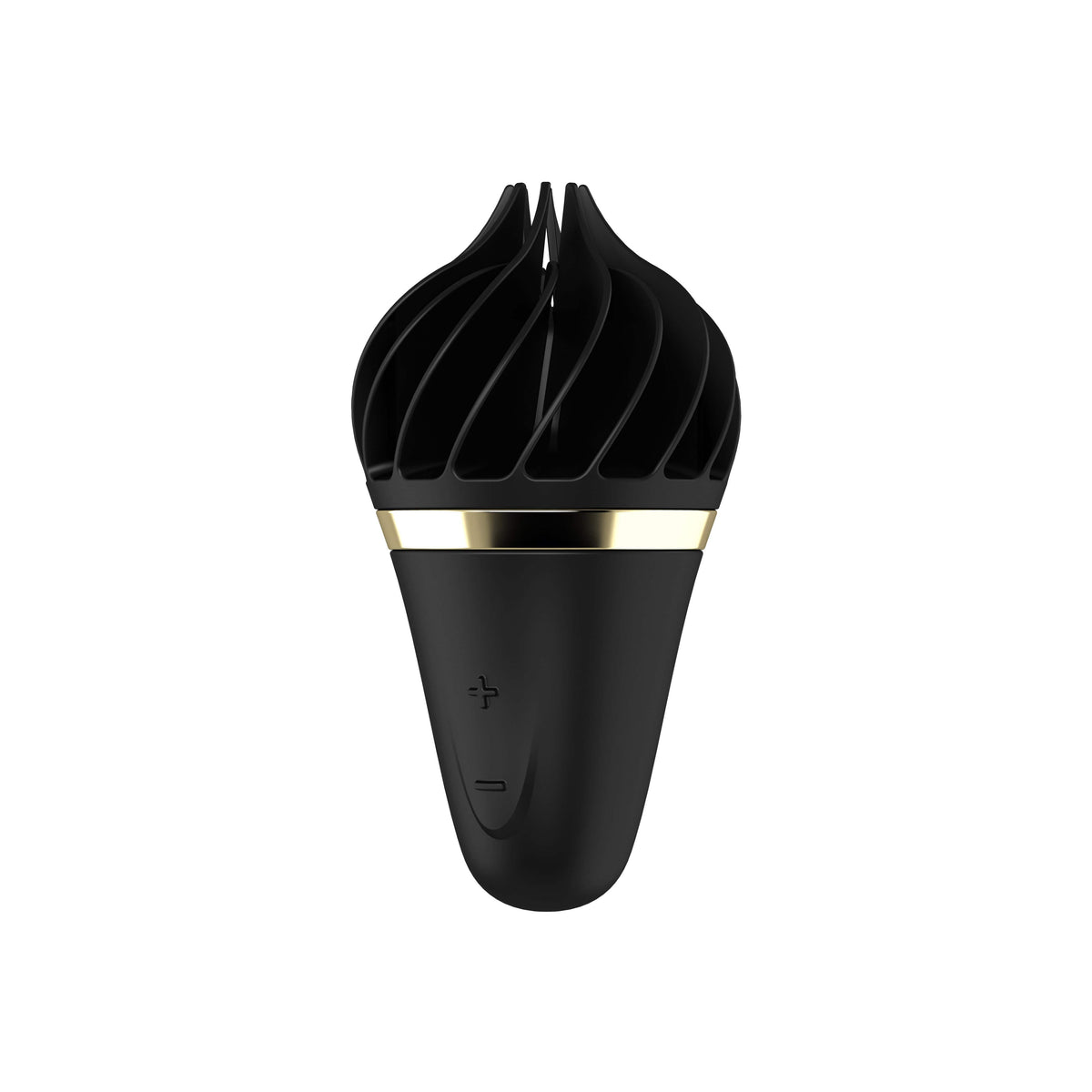 Satisfyer - Sweet Treat Spinnators Discreet Clit Massager (Black/Gold) -  Clit Massager (Vibration) Rechargeable  Durio.sg