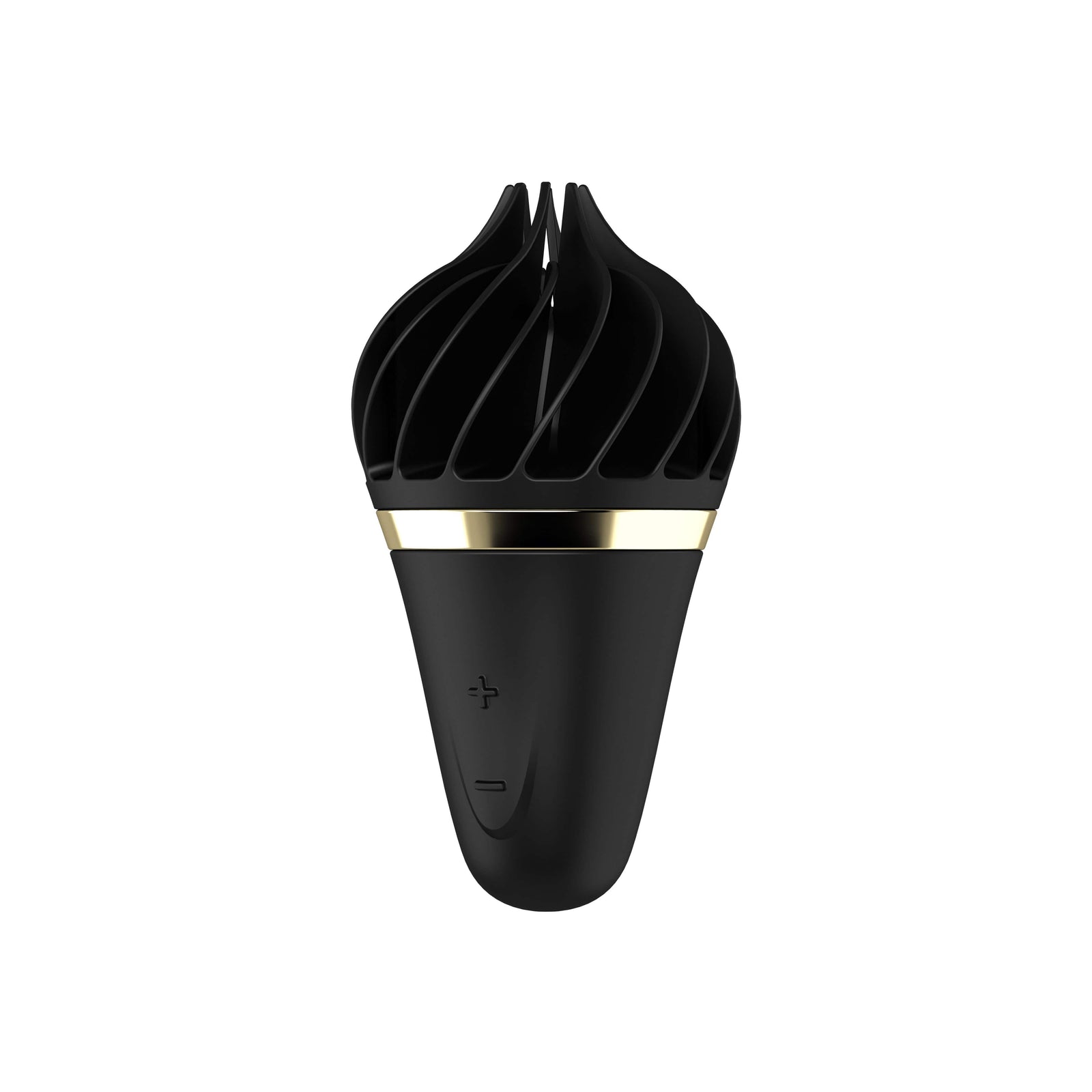 Satisfyer - Sweet Treat Spinnators Discreet Clit Massager (Black/Gold) -  Clit Massager (Vibration) Rechargeable  Durio.sg