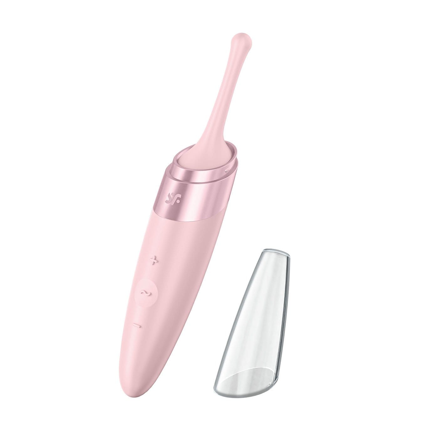 Satisfyer - Twirling Delight Precise Clit Massger (Berry) -  Clit Massager (Vibration) Rechargeable  Durio.sg