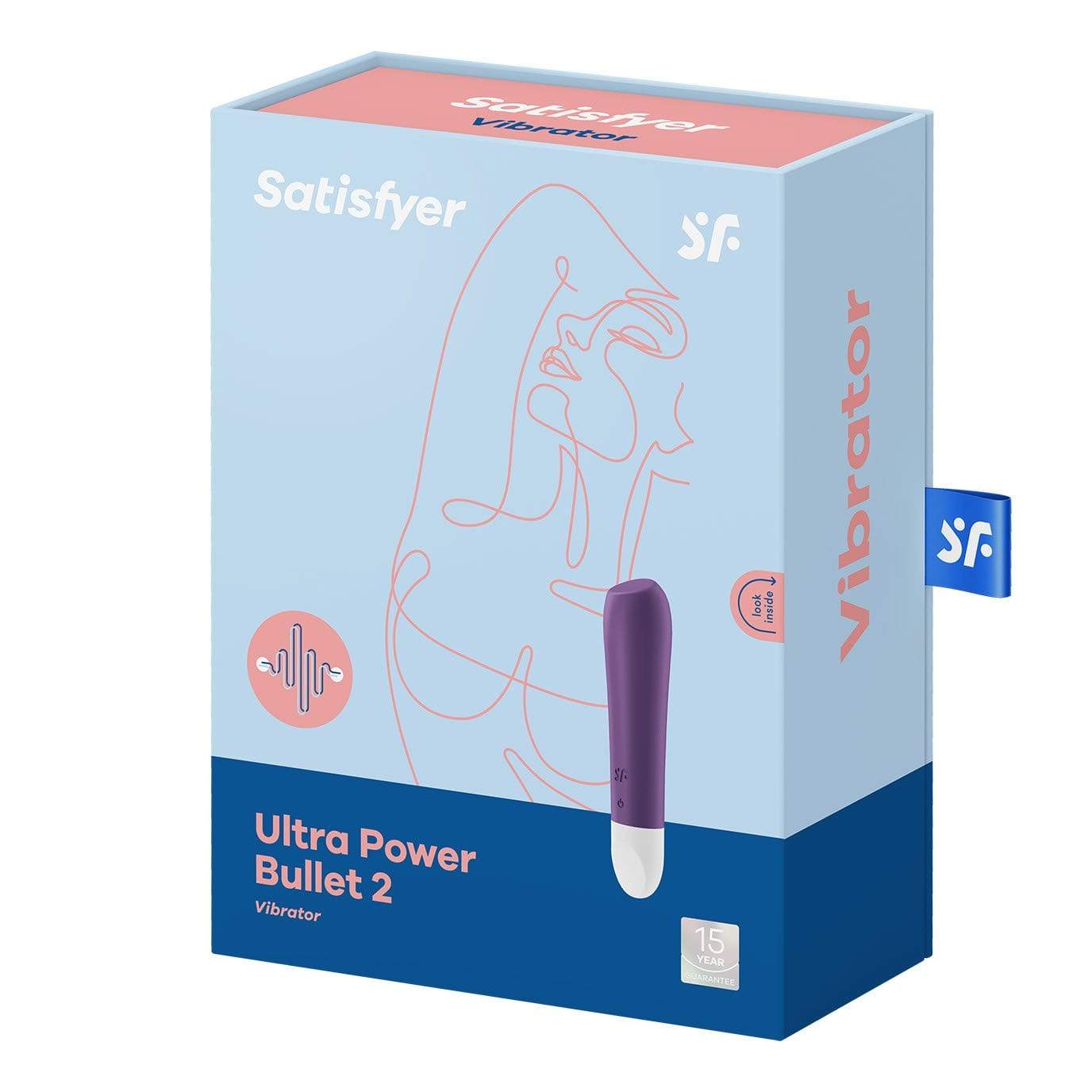 Satisfyer - Ultra Power Bullet 2 Vibrator (Violet) -  Bullet (Vibration) Rechargeable  Durio.sg