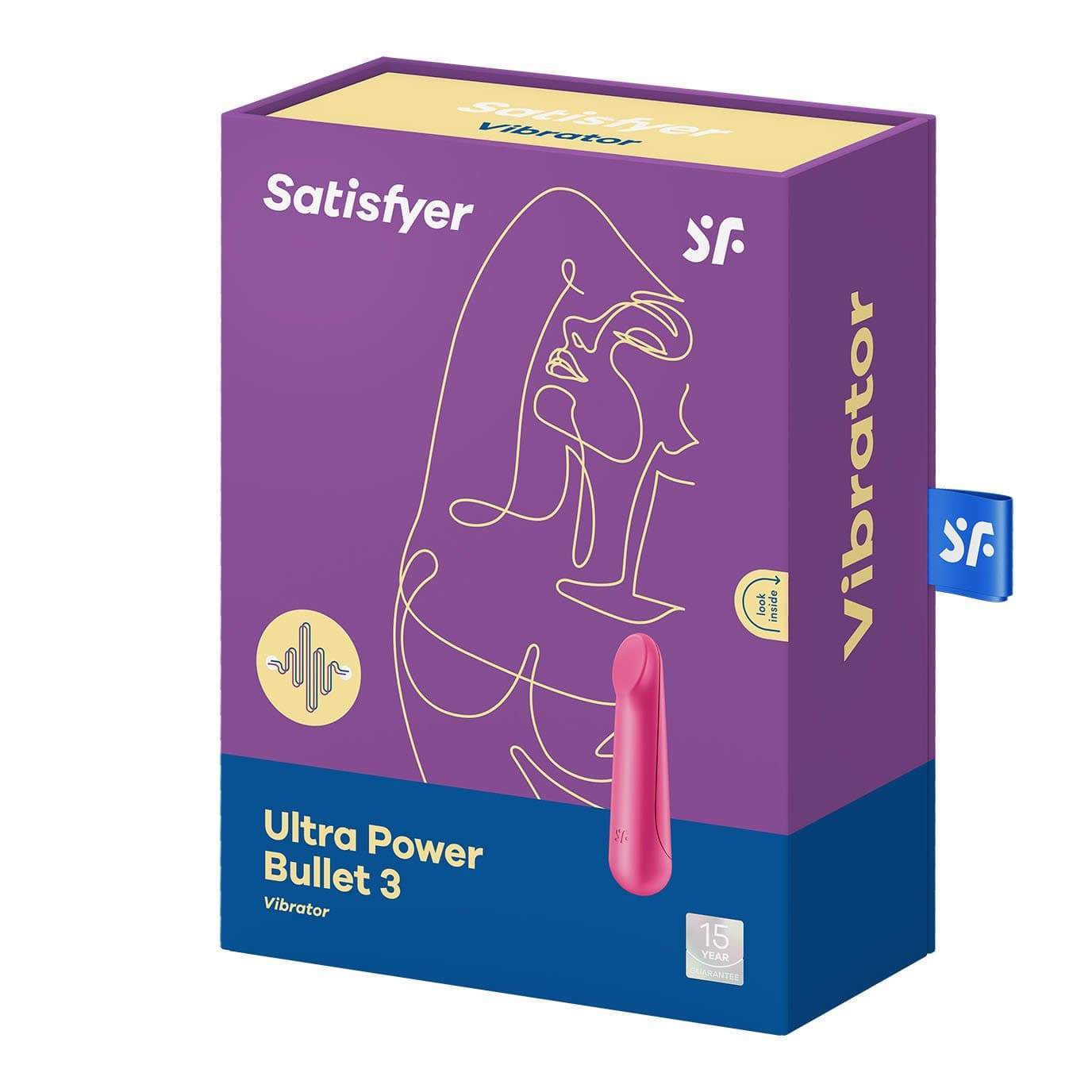 Satisfyer - Ultra Power Bullet 3 Vibrator (Pink) -  Bullet (Vibration) Rechargeable  Durio.sg