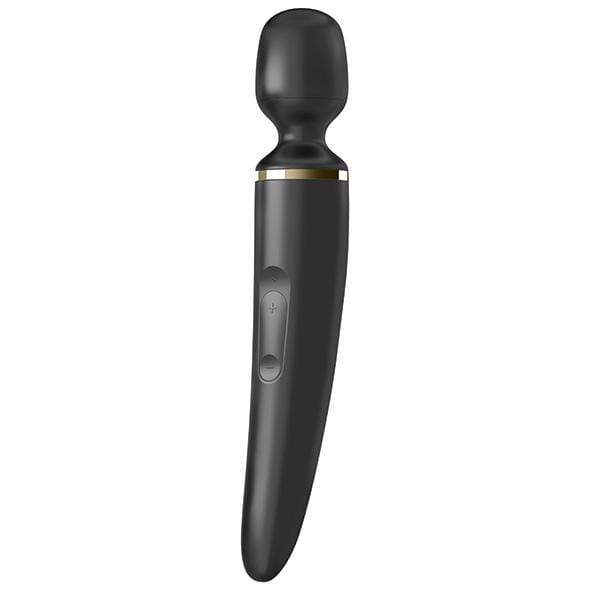 Satisfyer - Wand-er Women Rechargeable Wand Massager (Black) -  Wand Massagers (Vibration) Rechargeable  Durio.sg