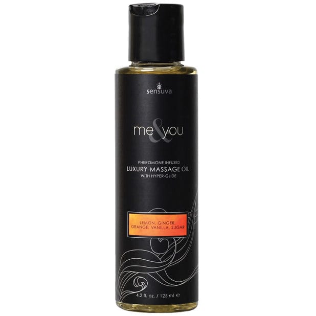 Sensuva - Me and You Pheromone Infused Luxury Massage Oil 4.2 oz (Sugar/Citrus) -  Massage Oil  Durio.sg