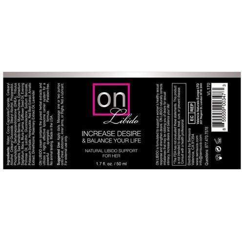 Sensuva - ON Libido for Her Increased Desire Arousal Gel 50ml -  Arousal Gel  Durio.sg