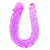 Seven Creations - Double Mini Twin Head Jelly Dong (Lavender) -  Double Dildo (Non Vibration)  Durio.sg