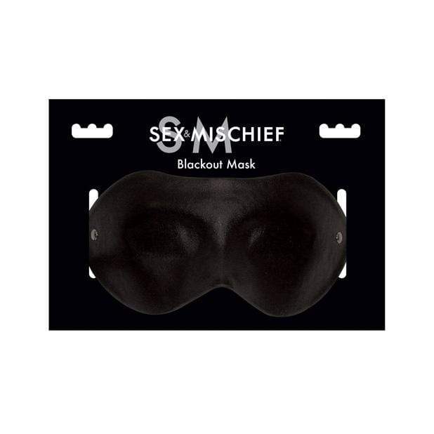 Sex and Mischief - Blackout Eye Mask (Black) -  Mask (Blind)  Durio.sg
