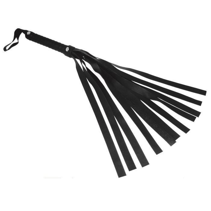 Sex and Mischief - Faux Leather Flogger (Black) -  Flogger  Durio.sg