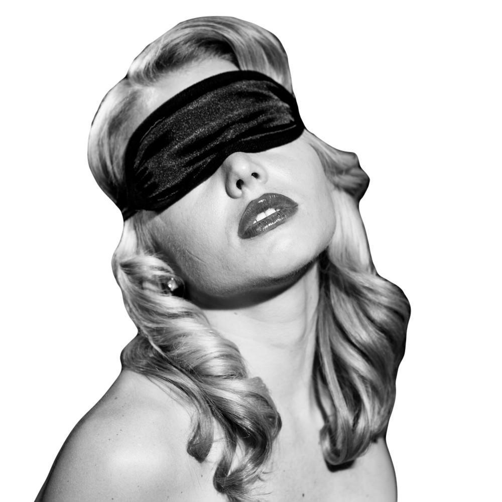 Sex and Mischief - Satin Blindfold (Black) -  Mask (Blind)  Durio.sg