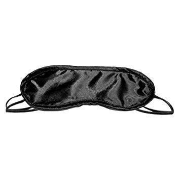 Sex and Mischief - Satin Blindfold (Black) -  Mask (Blind)  Durio.sg