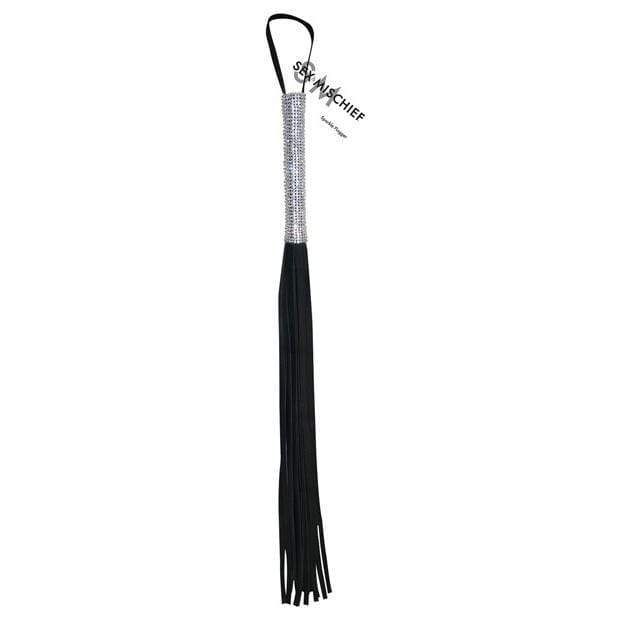 Sex and Mischief - Sparkle Flogger (Black) -  Flogger  Durio.sg