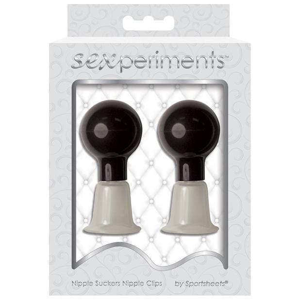Sexperiments - Nipple Suckers Nipple Clips (Black) -  Nipple Pumps (Non Vibration)  Durio.sg