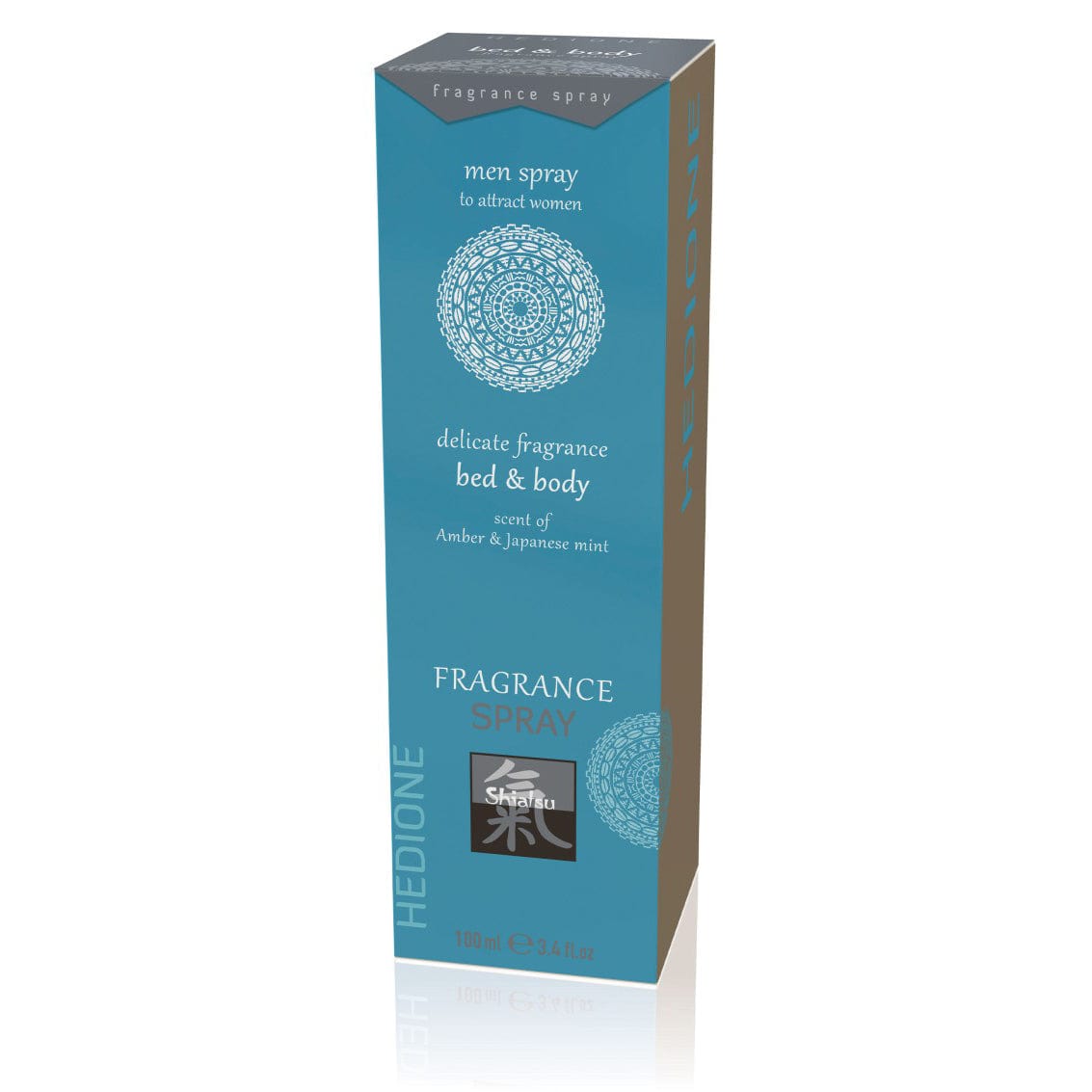 Shiatsu - Hedione Pheromone Spray Bed and Body For Him Amber Japanese Mint 100ml -  Pheromones  Durio.sg