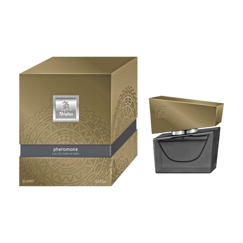 Shiatsu - Pheromone  Eau de Parfum Men Cologne Spray 15ml (Gray) -  Pheromones  Durio.sg