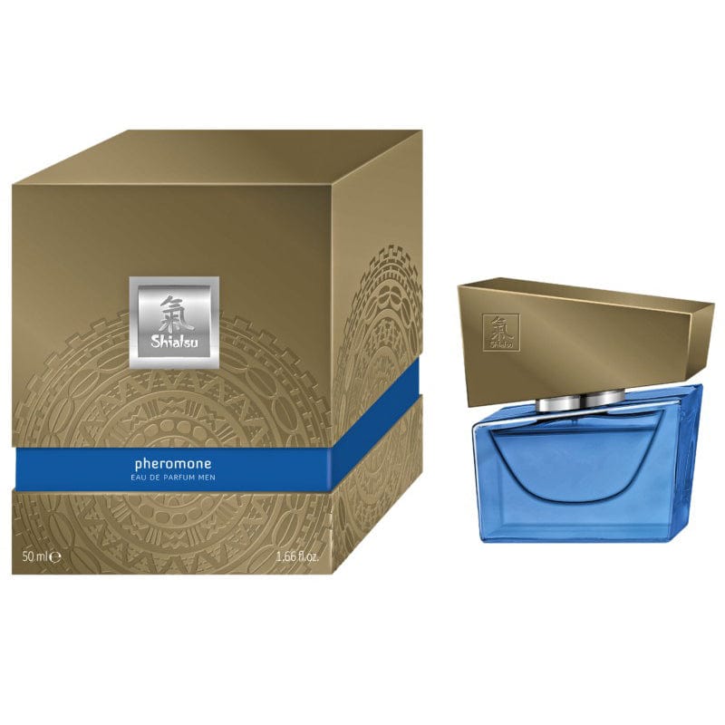 Shiatsu - Pheromone Eau de Parfum Men Cologne Spray 50ml (Dark Blue) -  Pheromones  Durio.sg