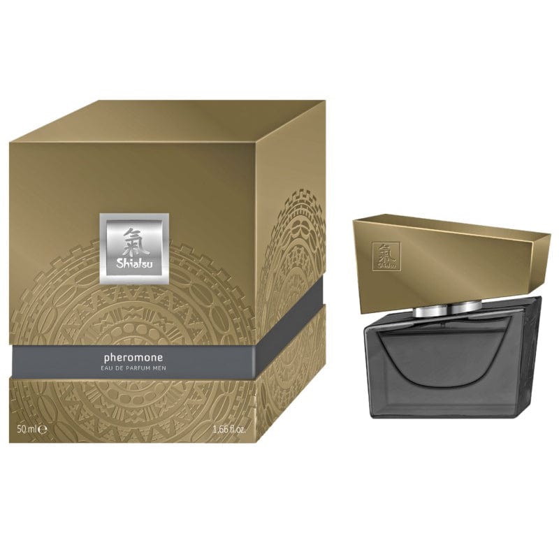Shiatsu - Pheromone  Eau de Parfum Men Cologne Spray 50ml (Gray) -  Pheromones  Durio.sg
