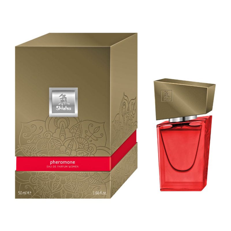 Shiatsu - Pheromone Eau de Parfum Perfume Spray Women 50ml (Red) -  Pheromones  Durio.sg