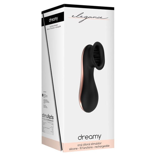 Shots - Elegance Dreamy Oral Clitoral Stimulator Massager (Black) -  Clit Massager (Vibration) Rechargeable  Durio.sg