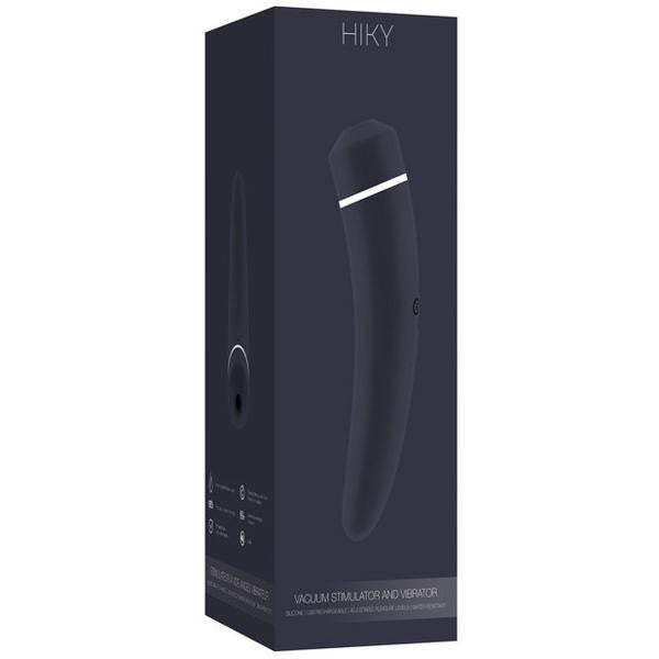 Shots - Hiky G Spot & Clit Stimulator (Black) -  Clit Massager (Vibration) Rechargeable  Durio.sg