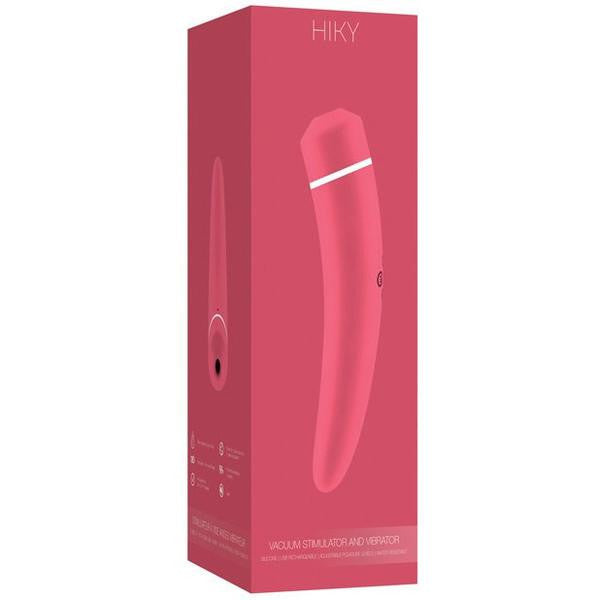 Shots - Hiky G Spot &amp; Clit Stimulator (Pink) -  Clit Massager (Vibration) Rechargeable  Durio.sg