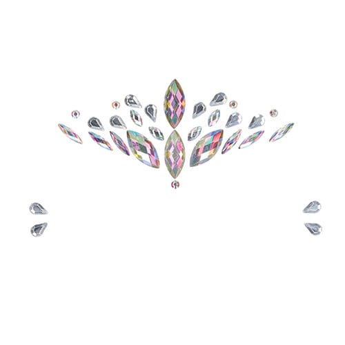 Shots - Le Desir Bliss Dazzling Crowned Face Bling Sticker Dressing Accessories O/S (Multi Colour) -  Clothing Accessories  Durio.sg