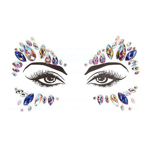 Shots - Le Desir Bliss Dazzling Eye Sparkle Bling Sticker Dressing Accessories O/S (Multi Colour) -  Clothing Accessories  Durio.sg