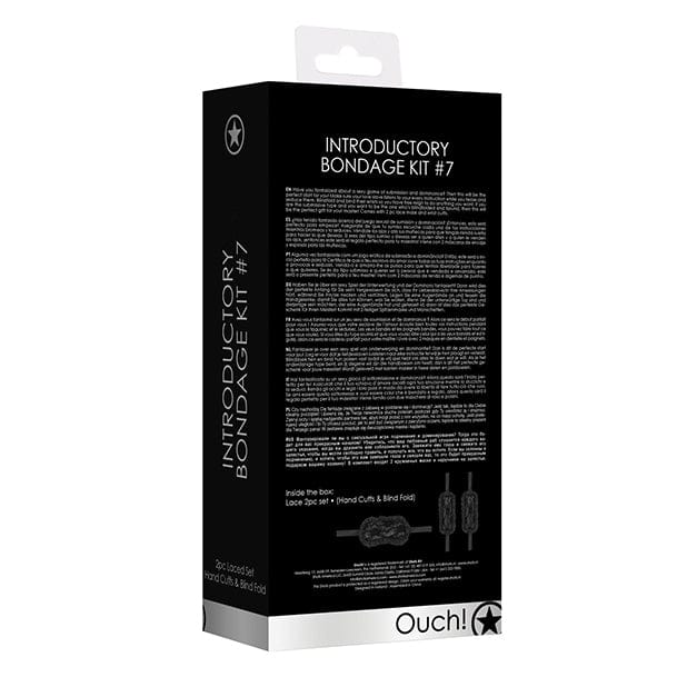 Shots - Ouch BDSM Beginners Introductory Bondage Kit #7 (Black) -  BDSM Set  Durio.sg