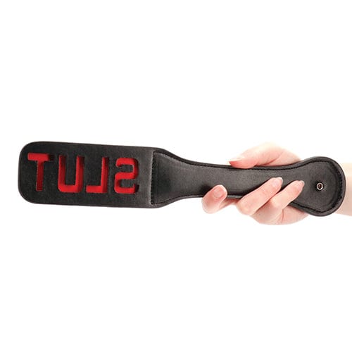 Shots - Ouch BDSM Slut Paddle (Black) -  Paddle  Durio.sg