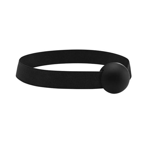 Shots - Ouch Elastic Ball Gag (Black) -  Ball Gag  Durio.sg