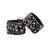 Shots - Ouch Love Street Art Fashion Printed Ankle Cuffs (Black) -  Hand/Leg Cuffs  Durio.sg