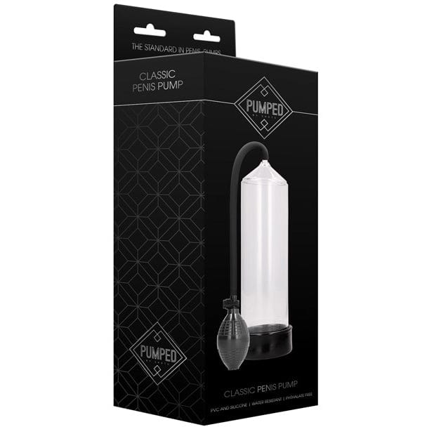 Shots - Pumped Classic Transparent Penis Pump (Clear) -  Penis Pump (Non Vibration)  Durio.sg