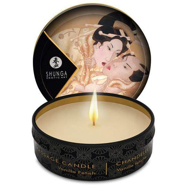 Shunga - Erotic Art Desire Mini Candlelight Massage Candle Vanilla Fetish 1oz -  Massage Candle  Durio.sg