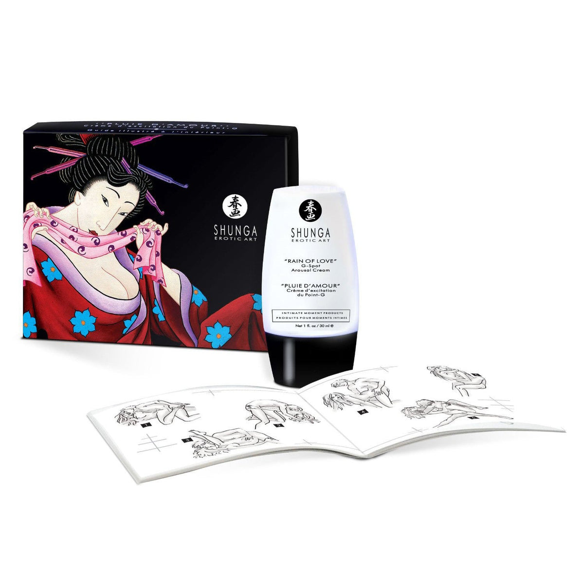 Shunga - Shunga Rain of Love Arousal Cream 30 ml -  Massage Oil  Durio.sg