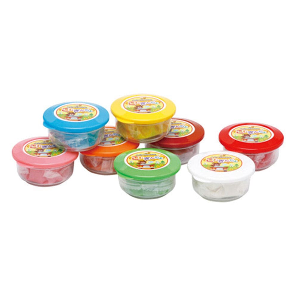 Silver Bird - Gincho Komugincho Wheat Clay Kids Friendly Playdoh Set - Multi Colour Playdoh 4973107041855 Durio.sg