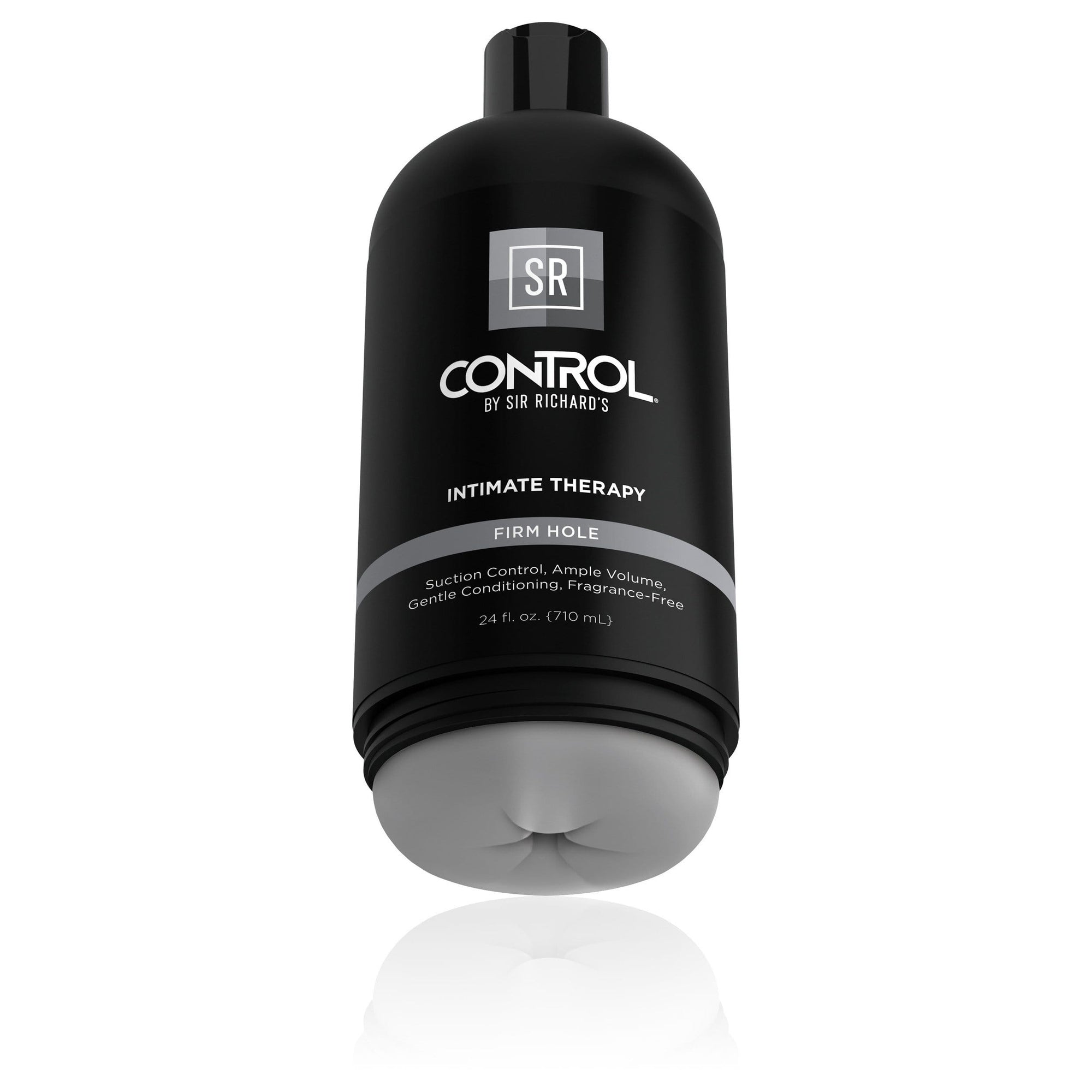 Sir Richards - Control Intimate Therapy Firm Hole Anal Stroker (Black) -  Masturbator Ass (Non Vibration)  Durio.sg