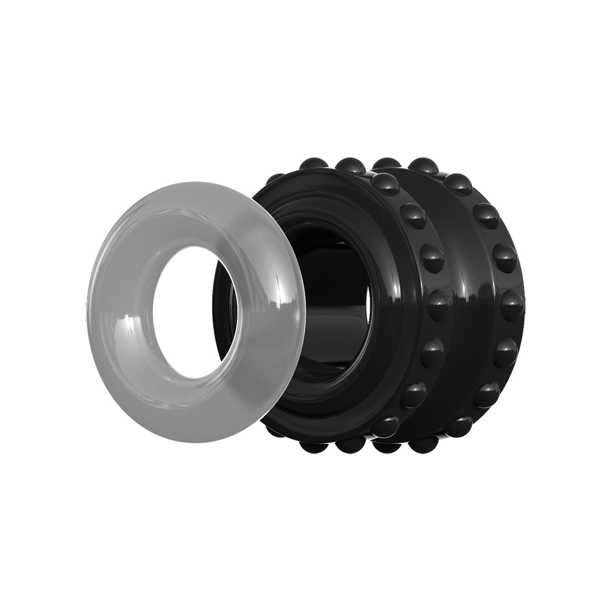 Sir Richards - Control Pro Performance Advanced C-Ring (Black) -  Cock Ring (Non Vibration)  Durio.sg