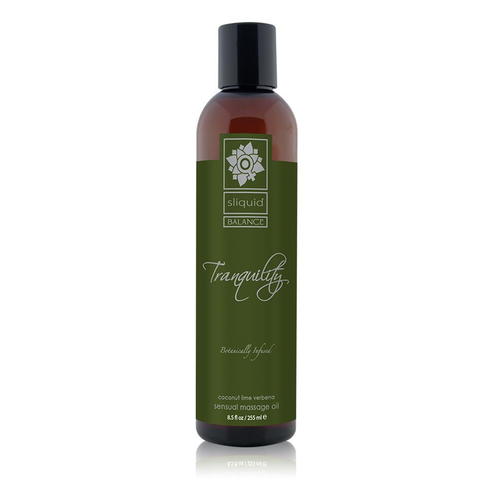 Sliquid - Balance Coconut Lime Verbena Tranquility Massage Oil 8.5 oz -  Massage Oil  Durio.sg