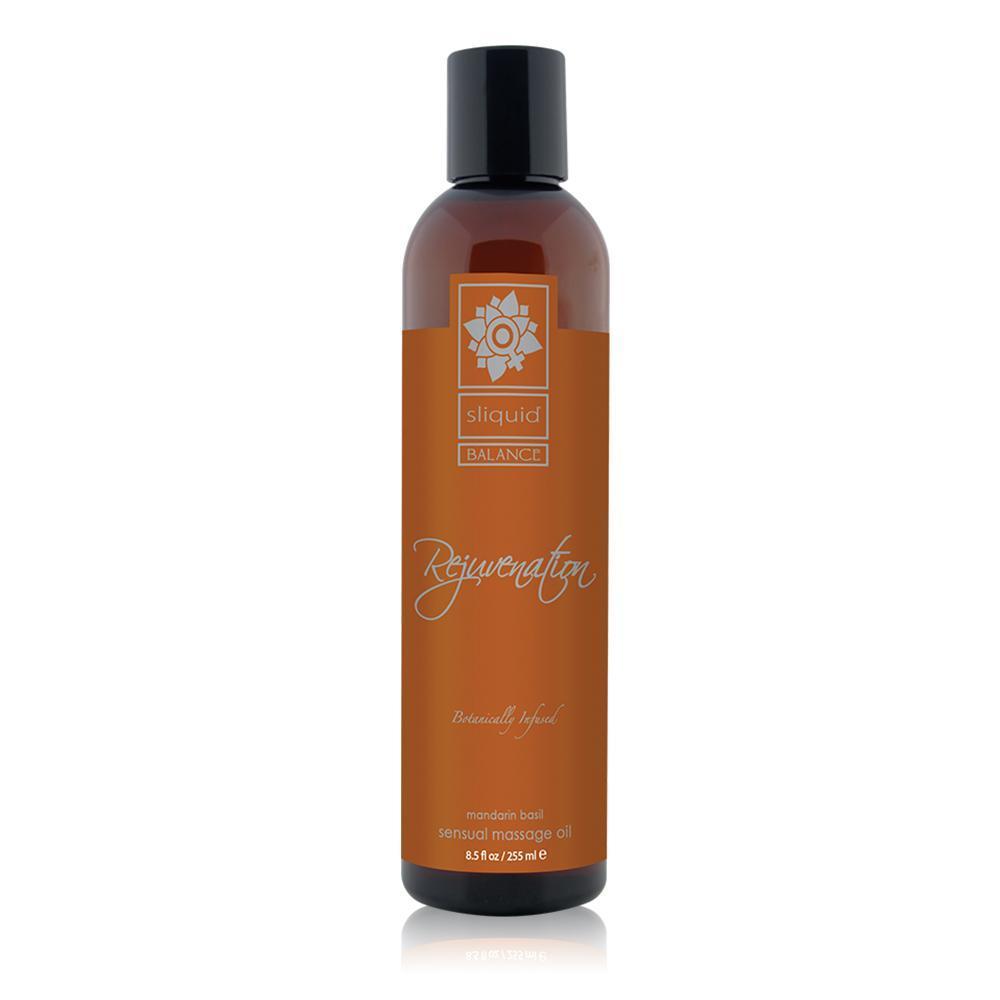 Sliquid - Balance Mandarin Basil Rejuvenation Massage Oil 8.2 oz -  Massage Oil  Durio.sg