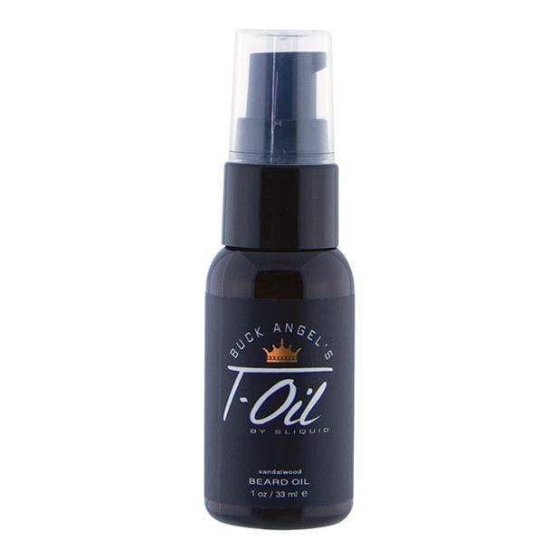 Sliquid - Buck Angel's T Oil Sandalwood Beard Oil 1 oz -  Lube (Oil Based)  Durio.sg