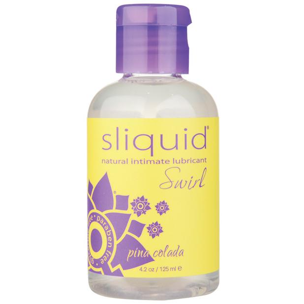 Sliquid - Naturals Intimate Lubricant Swirl Pina Colada 4.2 oz -  Lube (Water Based)  Durio.sg