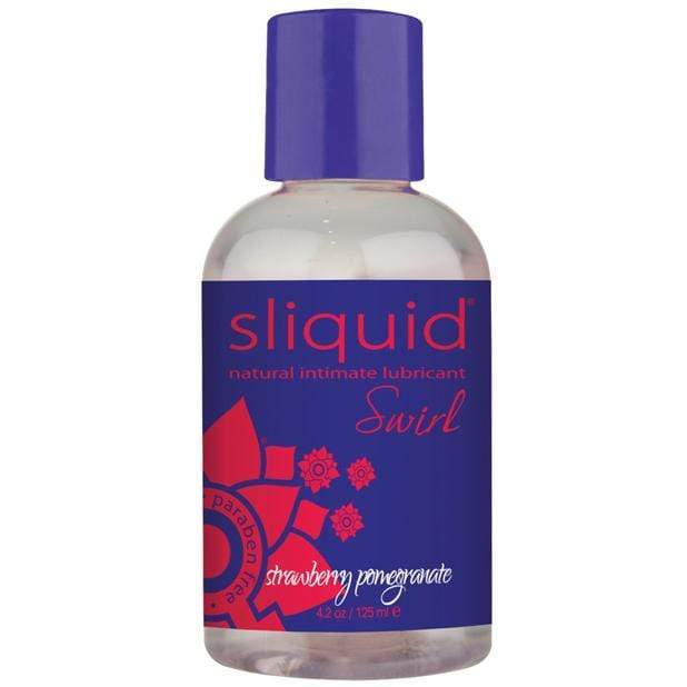 Sliquid - Naturals Intimate Lubricant Swirl Strawberry Pomegranate 4.2 oz -  Lube (Water Based)  Durio.sg