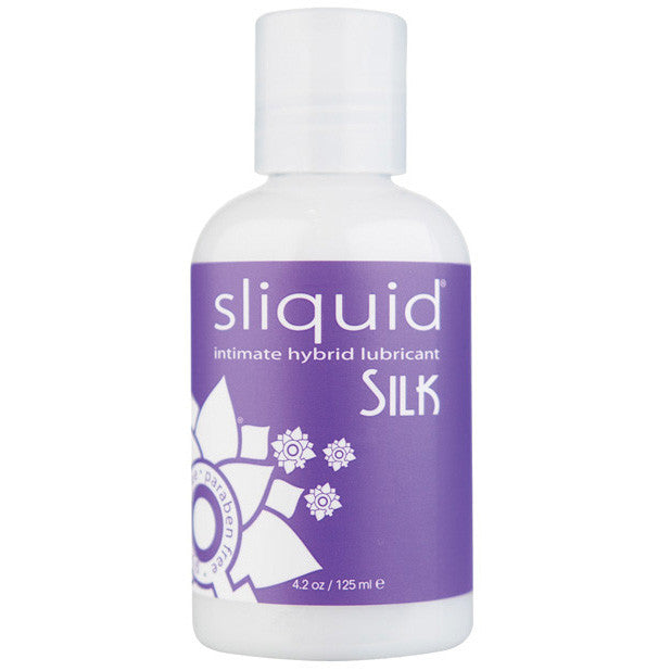 Sliquid - Naturals Silk Intimate Hybrid Lubricant 4.2 oz -  Lube (Silicone Based)  Durio.sg