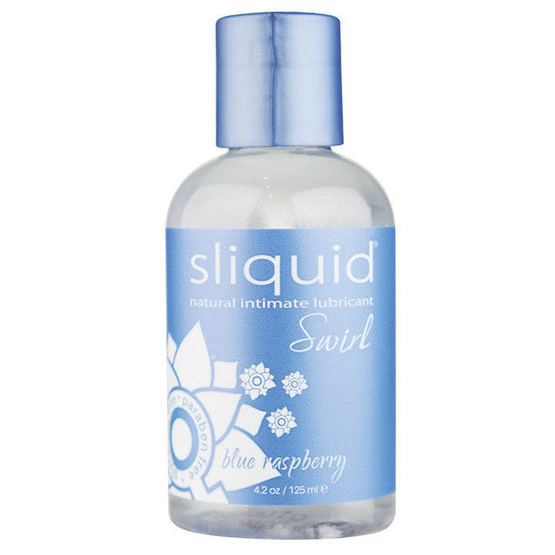 Sliquid - Naturals Swirl Blue Raspberry Intimate Lubricant 4.2 oz -  Lube (Water Based)  Durio.sg