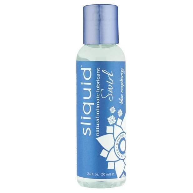 Sliquid - Naturals Swirl Blue Raspberry Lubricant 2oz -  Lube (Water Based)  Durio.sg