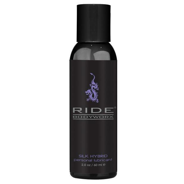 Sliquid - Ride BodyWorx Silk Hybrid Lubricant 2 oz (Black) -  Lube (Silicone Based)  Durio.sg