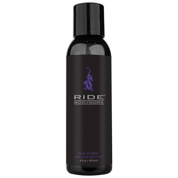 Sliquid - Ride BodyWorx Silk Hybrid Personal Lubricant  4.2 oz (Lube) -  Lube (Silicone Based)  Durio.sg
