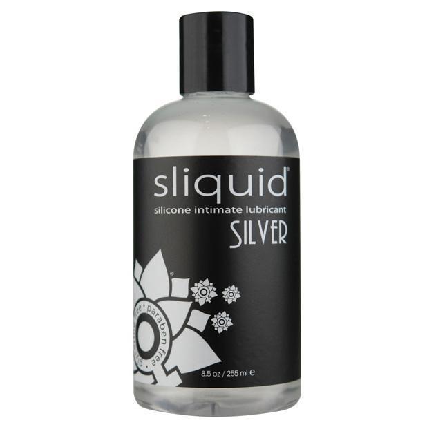 Sliquid - Silver Naturals Silicone Lubricant Bottle 8.5 oz (Lube) -  Lube (Silicone Based)  Durio.sg